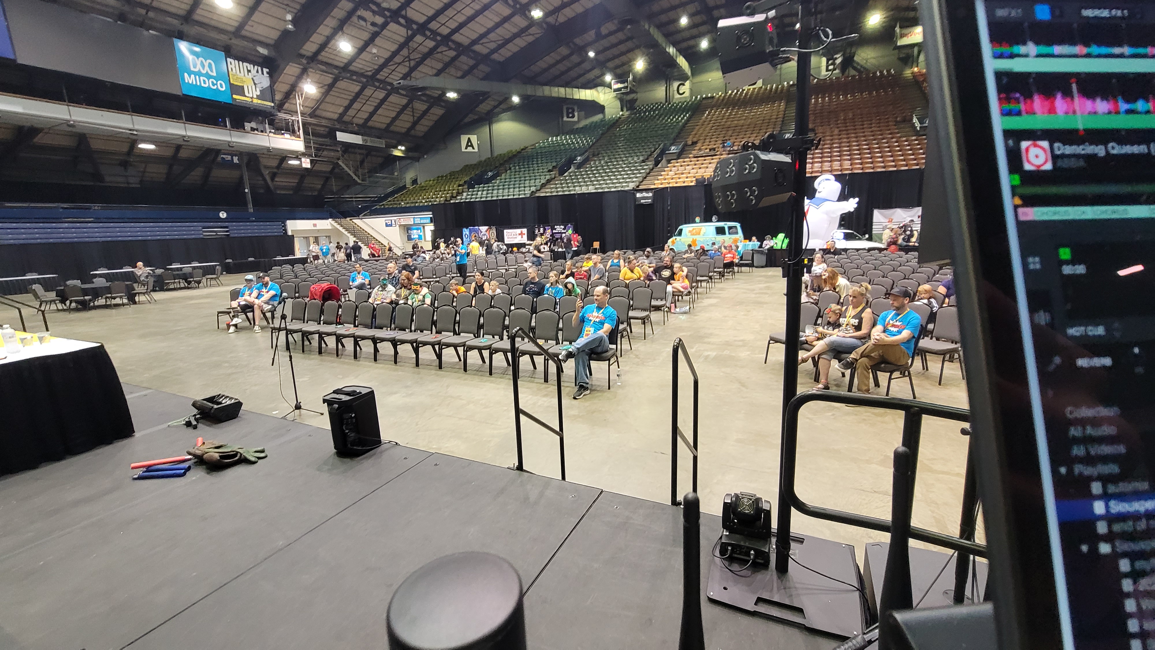 From Stage - SiouxperCon Panel